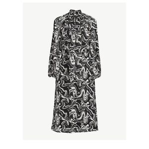 Scoop women’s midi dress black & white